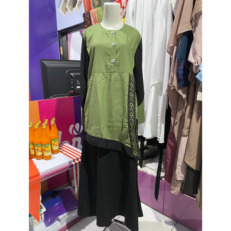 GAMIS GHAIDA LUBI BLACK