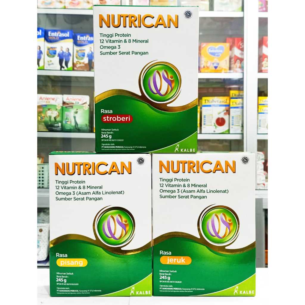 

Susu Nutrican 245GR All Varian - Meningkatkan Nafsu Makan Untuk Pasien Kanker Dewasa