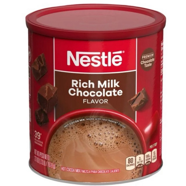 

NESTLE Hot Cocoa Mix Rich Milk Chocolate Flavor 787.8g