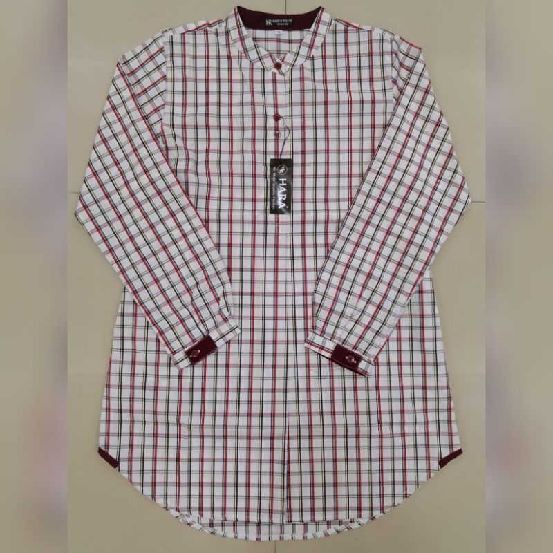Kemeja tunik wanita//tunik santri wanita muslim//baju tunik wanita