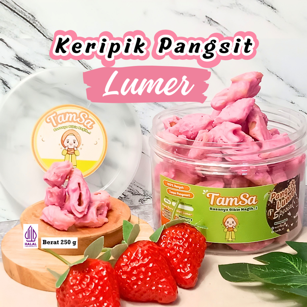 

Kerupuk Pangsit Goreng Coklat Lumer