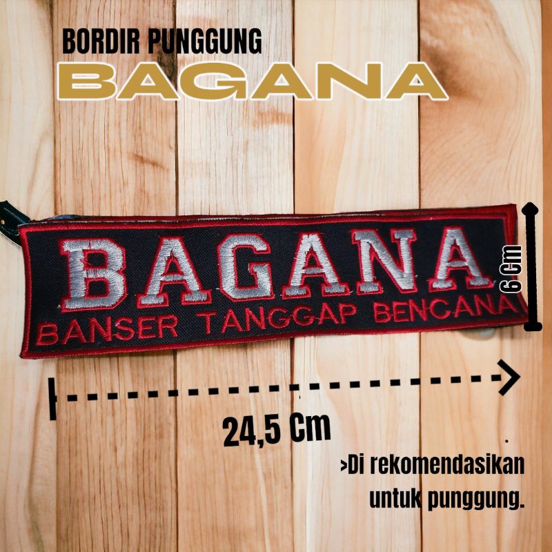 BORDIR BAGANA / BORDIR PUNGGUNG BAGANA