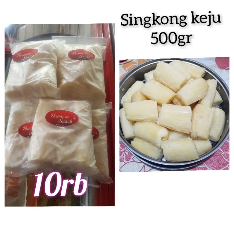 

Singkong keju siap goreng 500gr