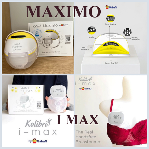 GABAG POMPA ASI ELEKTRIK KOLIBRI IMAX BREASTPUMP / POMPA ASI BREASTPUMP KOLIBRI MAXIMO / GABAG KOLIB