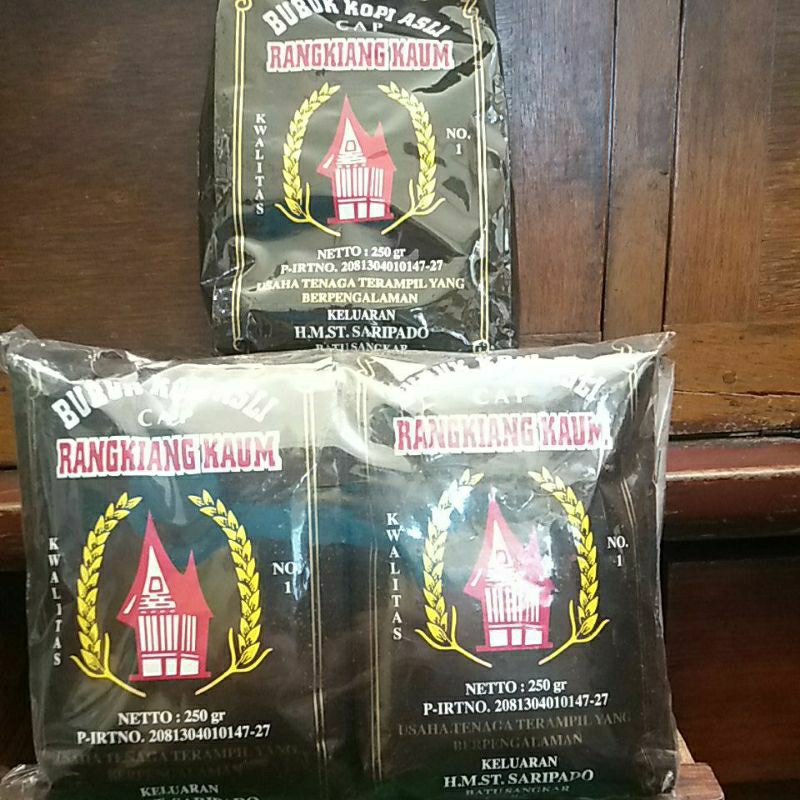 

kopi Rangkiang kaum 250 gram isi 5 pcs asli dari batusangkar