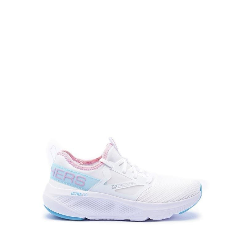Skechers Gorun Elevate Quicks Women’s Running Shoes-White/Pink SKE128317WPK