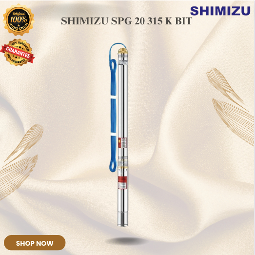 Shimizu Submersible Pompa Air SPG 20 315 K BIT (0.5 HP)/ SPG-20315KBIT/SPG 2031KBIT/Pompa Air Submer
