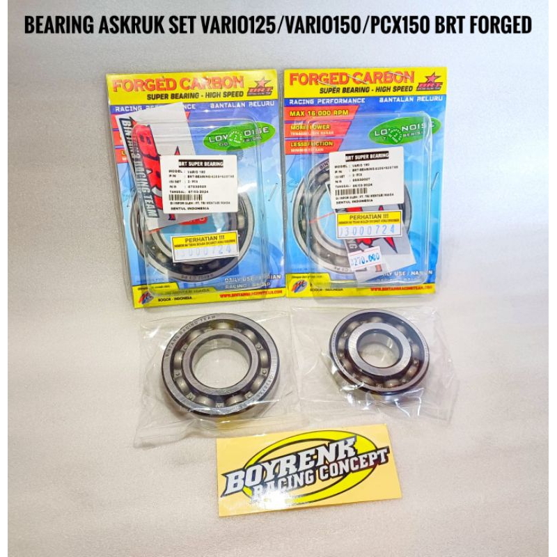 BEARING KRUK AS BRT VARIO 125 / VARIO 150 - BOYRENK RACING