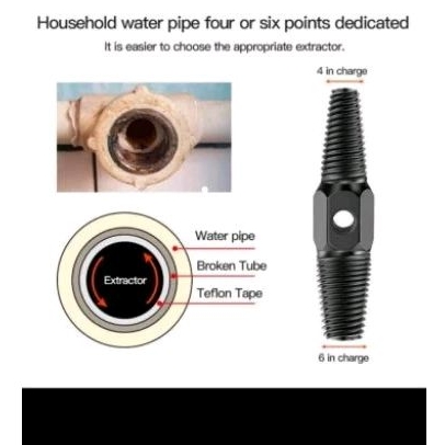 Alat kran patah /alat pembuka kran patah/ alat buka kran yg patah didalam