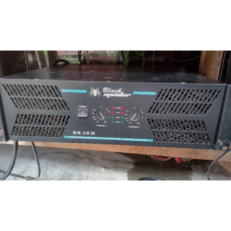 power amplifier black spider ba 10h