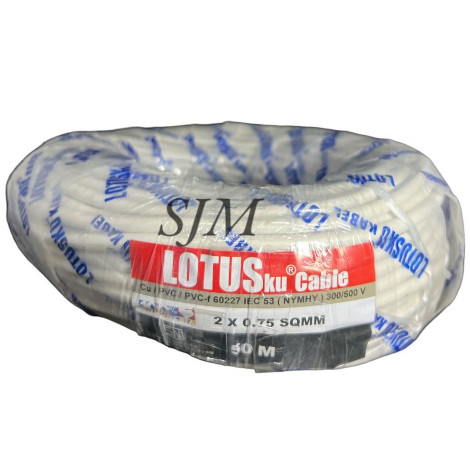 Kabel Listrik Serabut NYMHY 2x0.75mm LOTUSKU