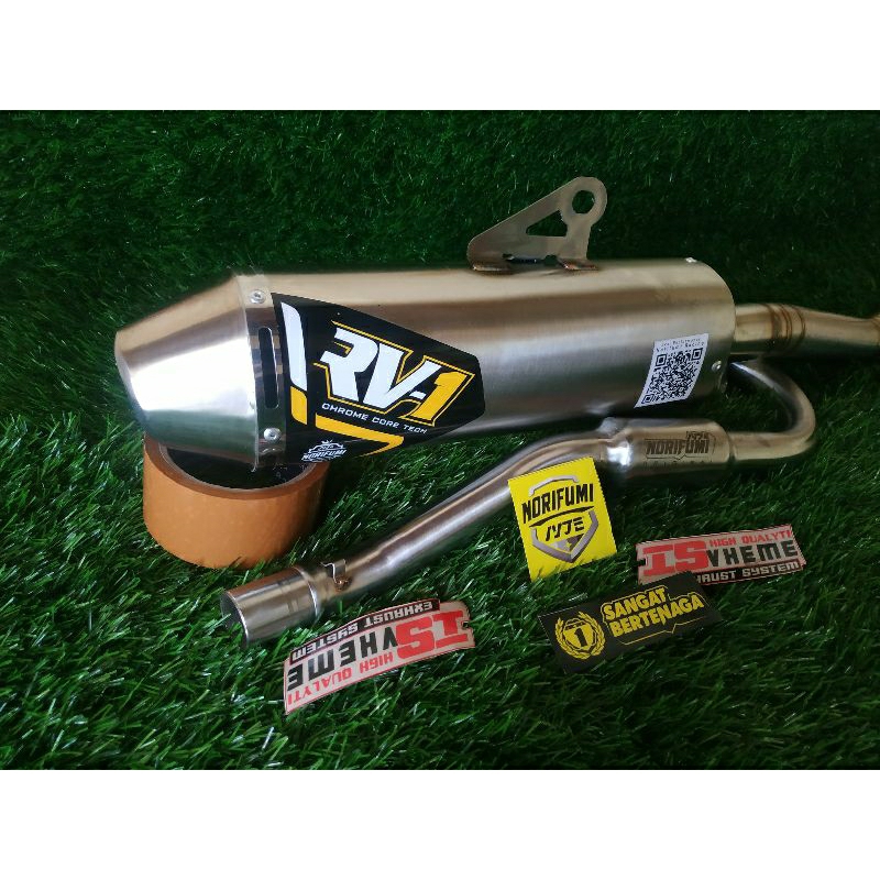 KNALPOT NORIFUMI RV 1 N4 KLX S G DTRACKER CRF WR COD PNP
