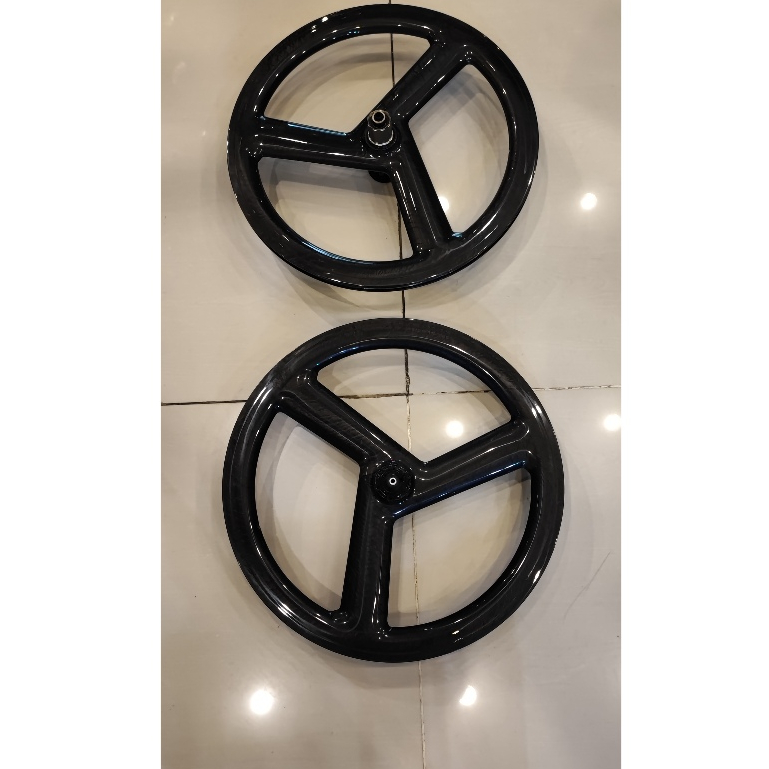 WHEELSET CARBON PALANG LUCE 451 UNTUK SEPEDA LIPAT MINIVELO 22 INCH DISC BRAKE
