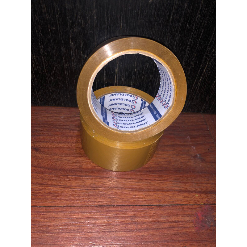 

1slop(6pcs) lakban opp tape 100yard(original) lakban murah isolasi besar