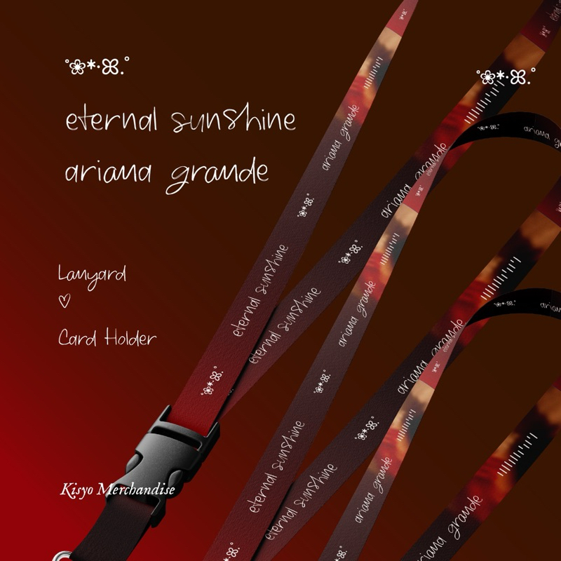 

Lanyard Ariana Grande - Eternal Sunshine | Merchandise Ariana Grande