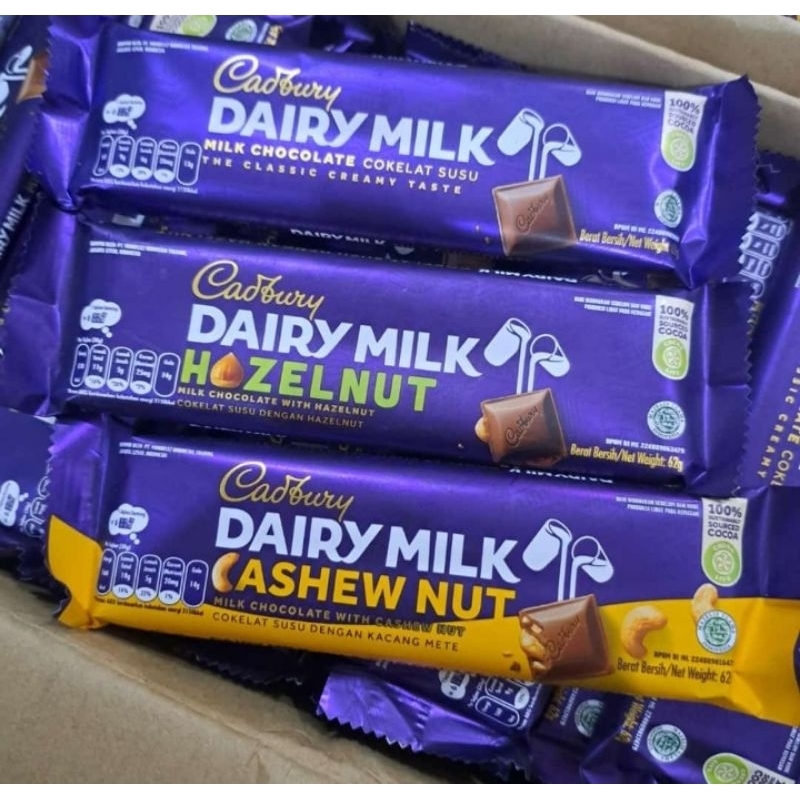 

CADBURY DAIRY MILK 62GR