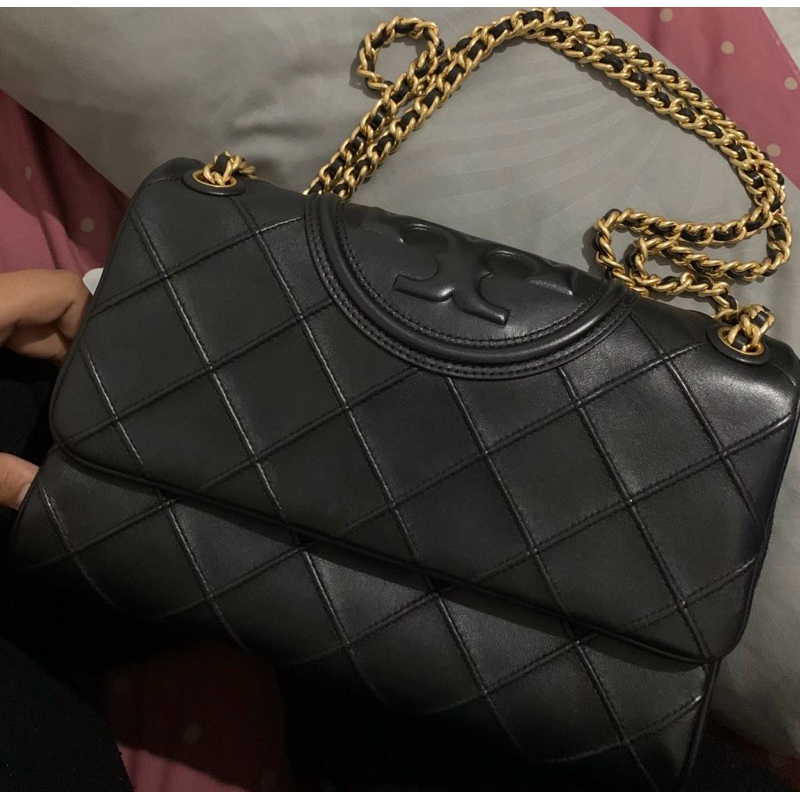 PRELOVED Tas Tory Burch TB Fleming Soft Convertible ORI AUTHENTIC 100%