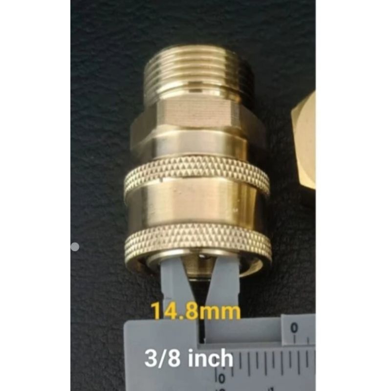 quick release M22 Male to 3/8 female thread Connector