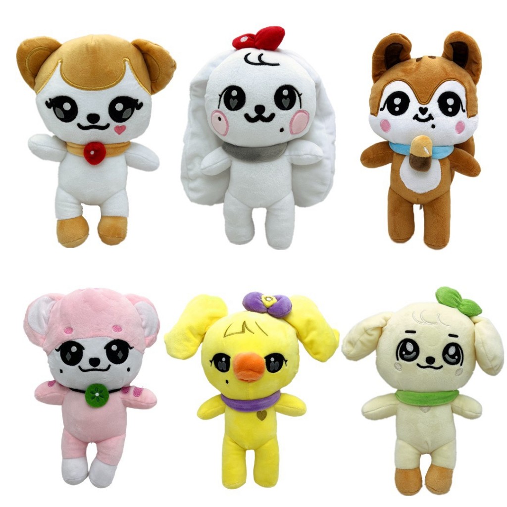 [ready]Boneka IVE cherry Boneka manis kartun Jang Won Young minive Plush Doll YUJIN Doll Christmas g