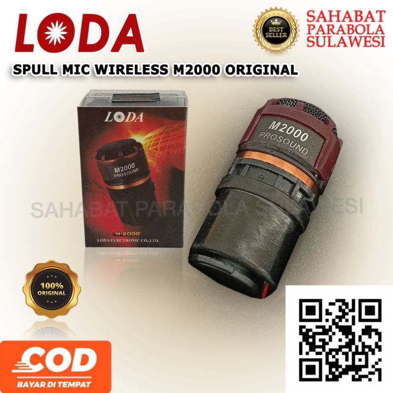 SPULL MIC WIRELESS LODA M-2000 ORIGINAL