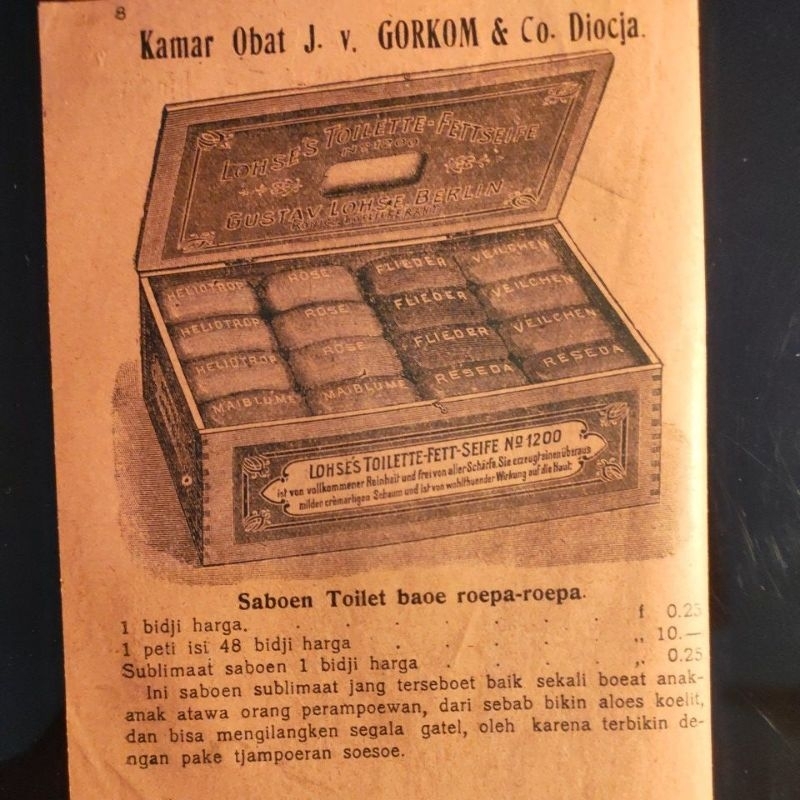 Iklan Jadul 1928 ORIGINAL Era Hindia Belanda Iklan Kuno Vintage Poster Aestetic Retro Old Paper Post