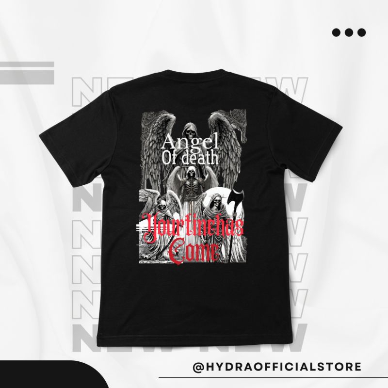 kaos t-shirt angel of death x Hydra combed 24s
