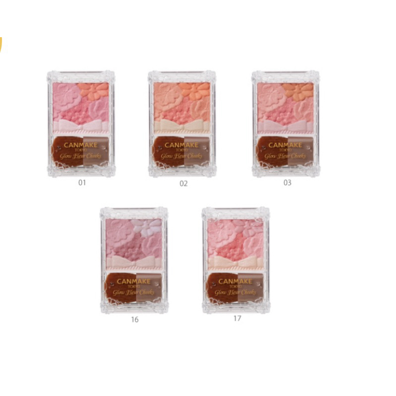 Canmake Glow Fleur Cheeks (100% ORIGINAL JEPANG)