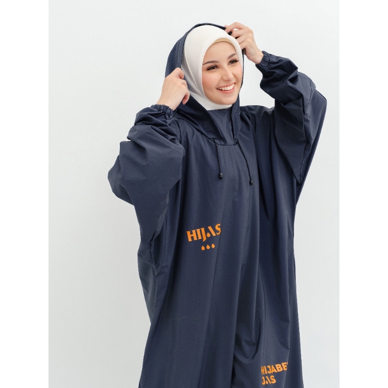 Jas Hujan Wanita Gamis - Hijas / Jas Hujan Wanita / Jas Hujan Gamis / Jas Hujan Ponco / Jas Hujan