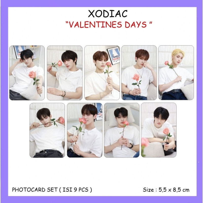 Photocard set XODIAC kpop xodiac only fun