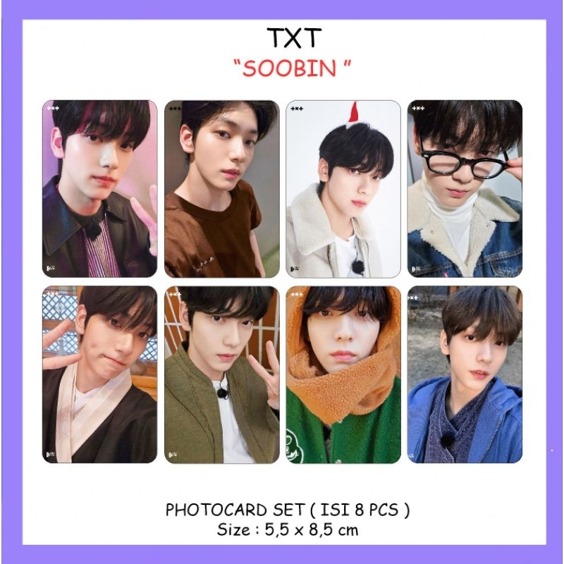 TXT PC Pax 8 pcs/set Tomorrow X Together