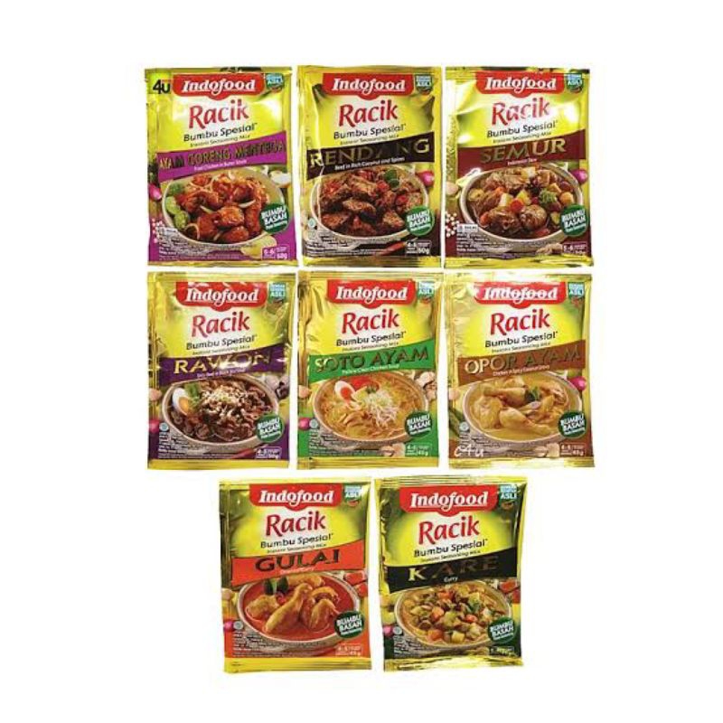 

Indofood Bumbu Racik Spesial Aneka Masakan Nusantara