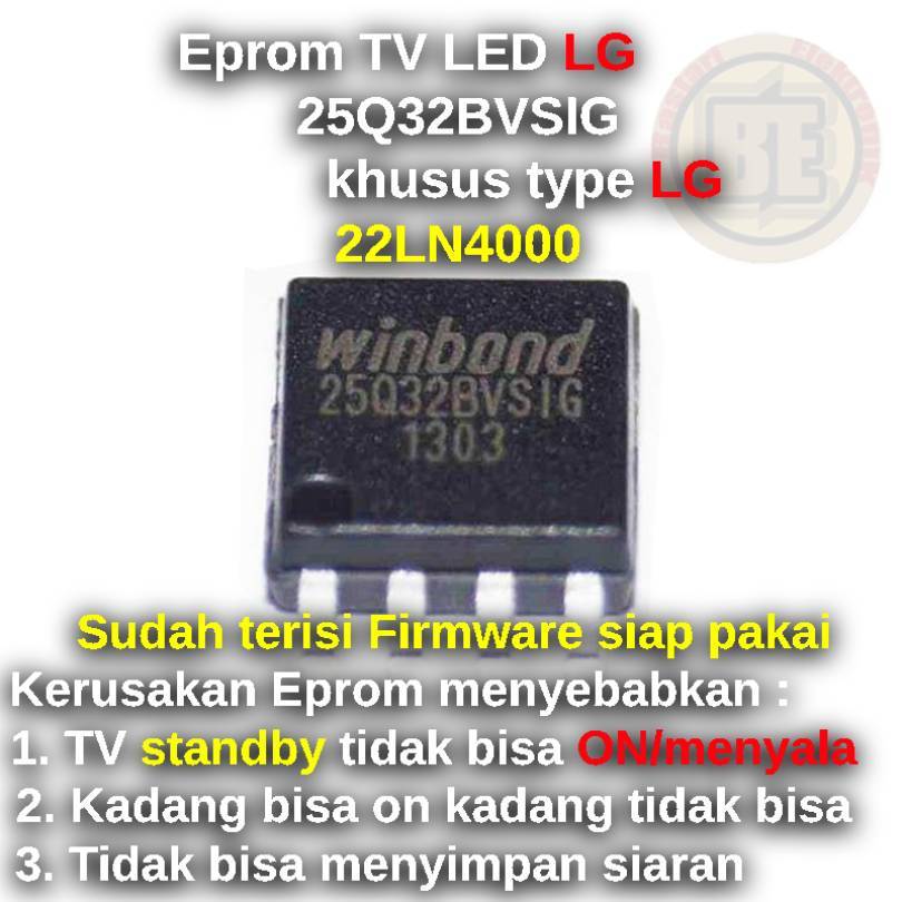 Ic Eprom Firmware TV LG 22LN4000