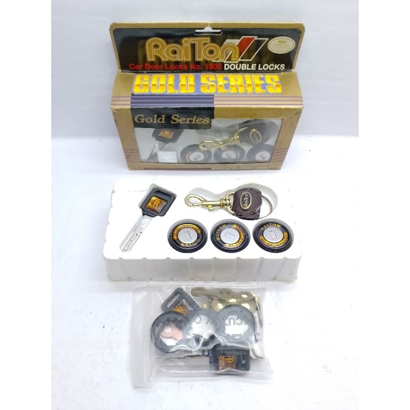 DOOR LOCK KUNCI PINTU 3 PINTU RAITON MODEL TUSUK UNTU MOBIL KIJANG CARRY KATANA CHARADE HIJET UNIVER