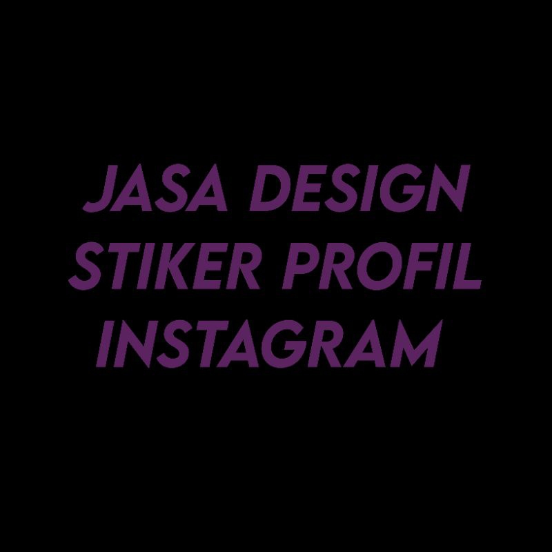 

CUSTOM DESIGN STIKER/LOGO PROFIL MURAH