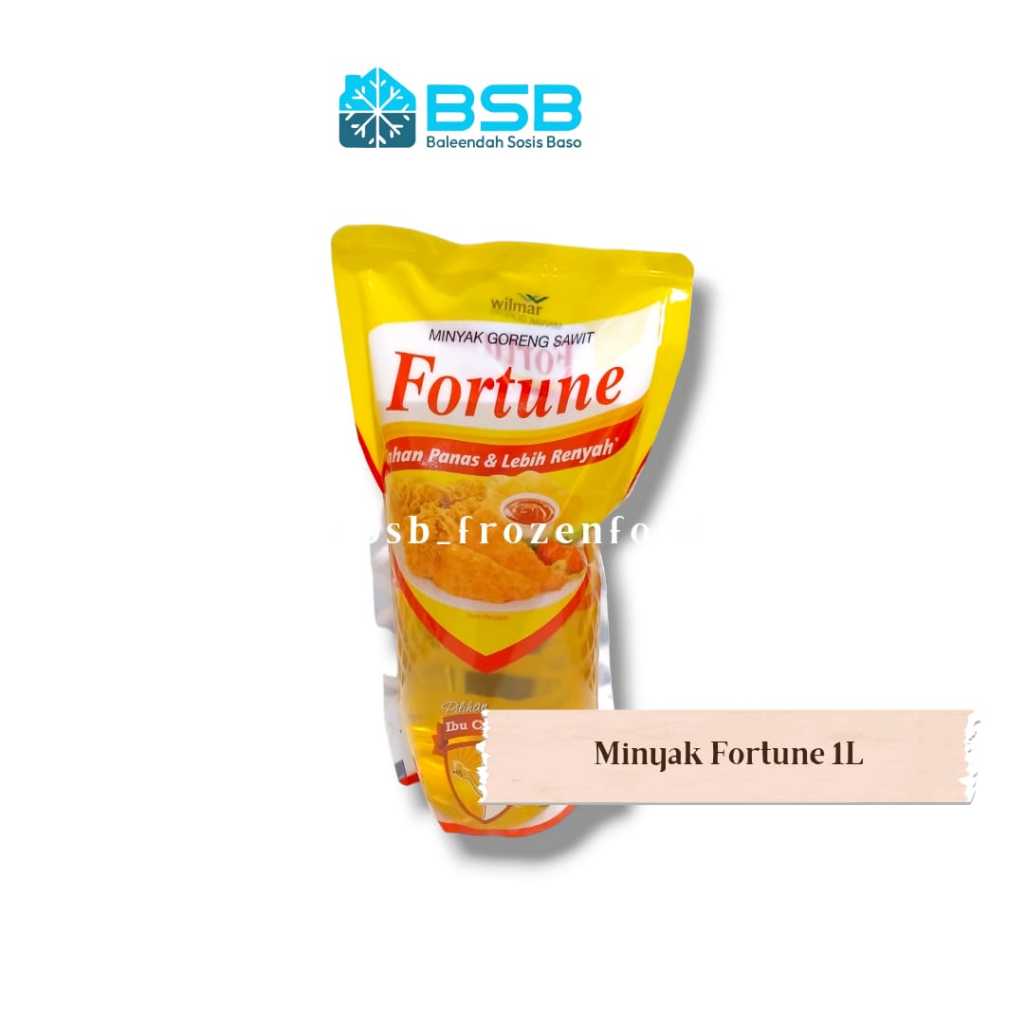 

Fortune Minyak Goreng Sawit Minyak Goreng Pouch 1 Liter