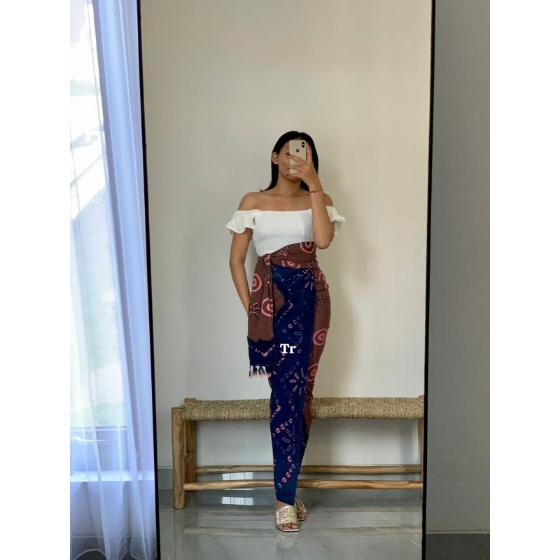 kamen rayon motif jumputan