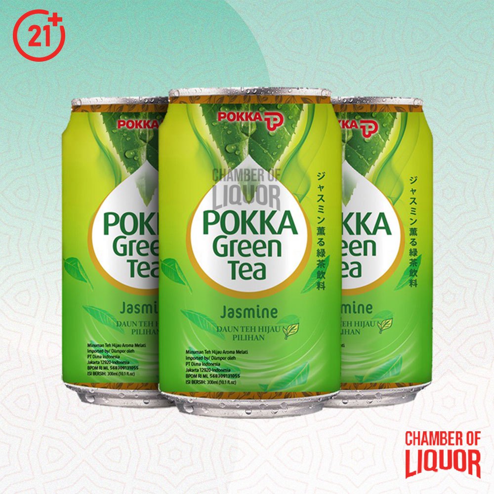 

POKKA Green Tea Jasmine Can Kaleng 300ml