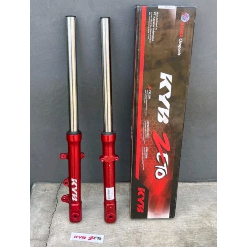 SHOCK DEPAN KYB ZETO PRESISI TAHAN LAMA VIXON AS 33 ( MERAH )