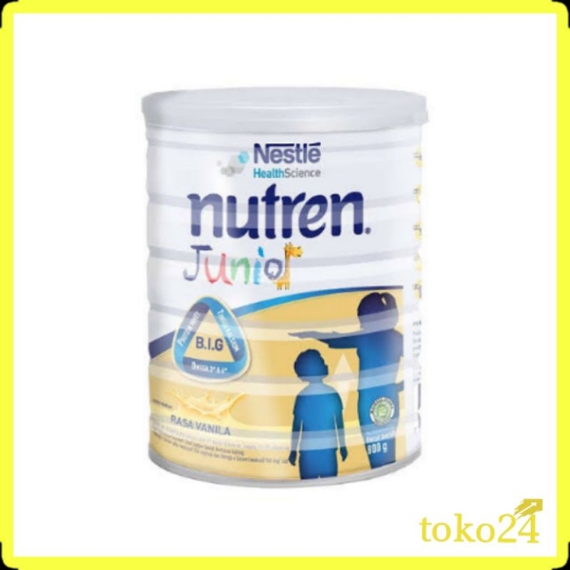 

Nestle Nutren Junior Vanila Tin 800 gr Susu Anak 1 - 10 Tahun