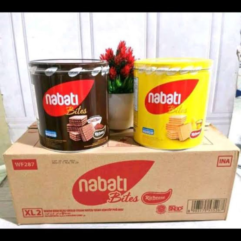 

Wafer Nabati Kaleng Chocolate dn Cheese (jateng)