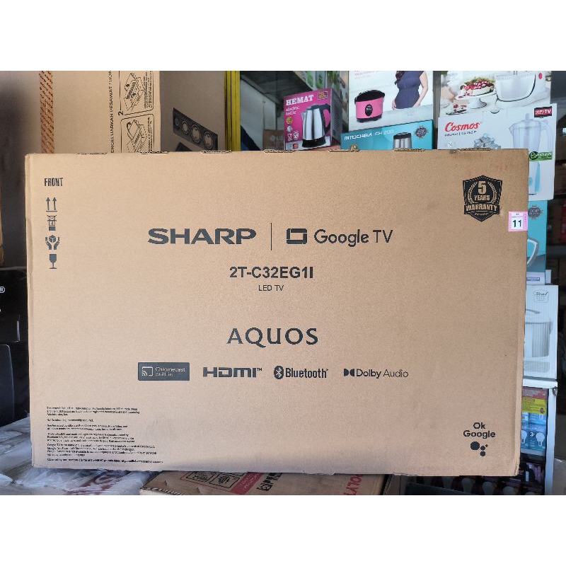 TV LED Sharp 2T -C32GH android google tv garansi resmi