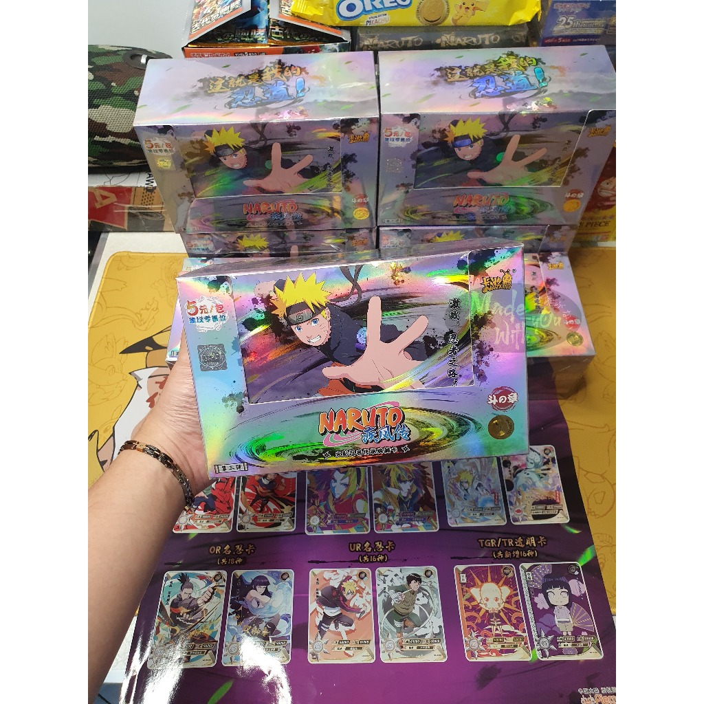 Naruto Kayou T3W3 Booster Box TCG CCG Kartu Naruto