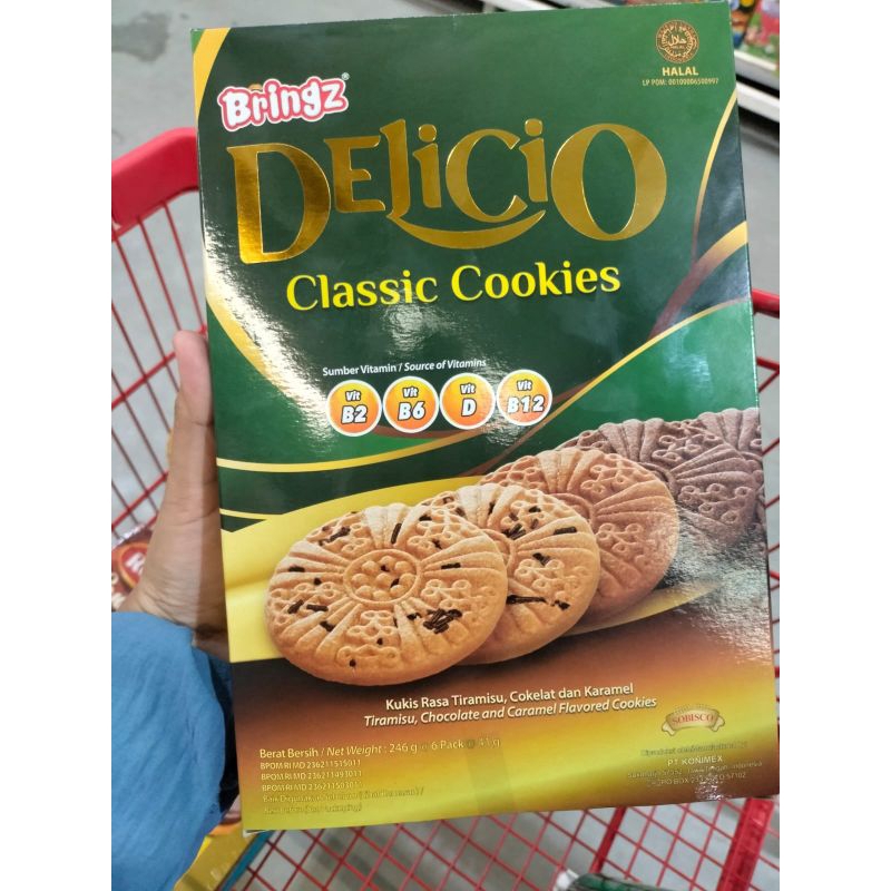 

Bringz DELICIO Classic Cookies 246gr