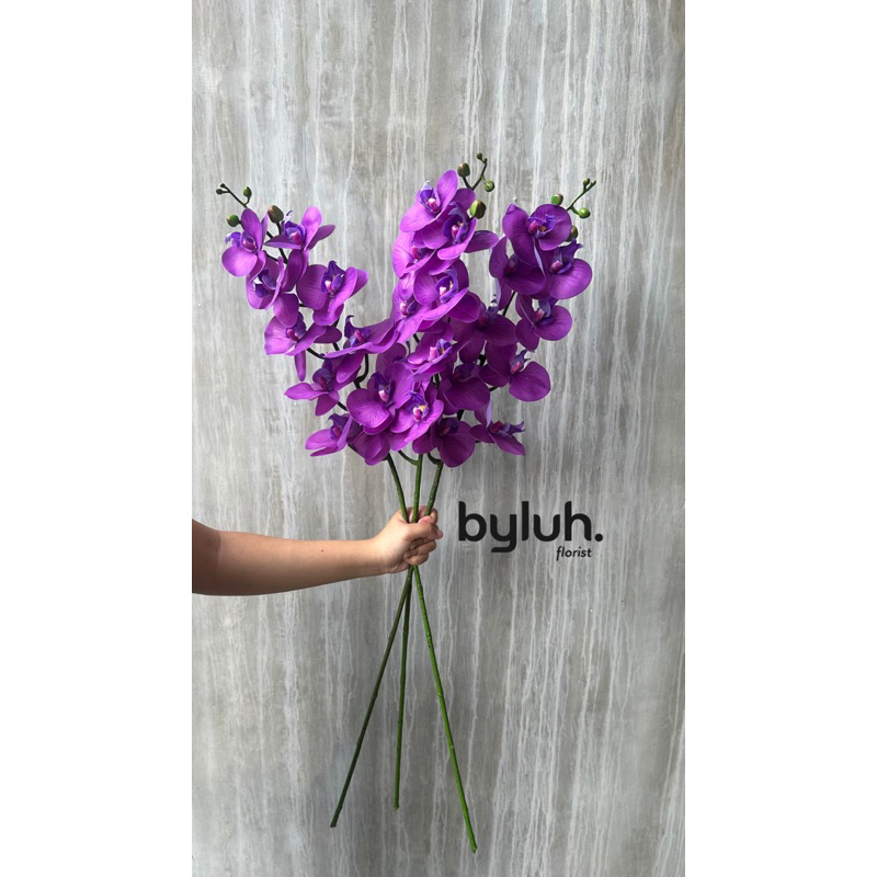 ANGGREK LATEX PREMIUM SUPER // 9 Kuntum Bunga