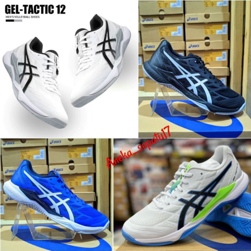 sepatu asics gel tactic 12 original