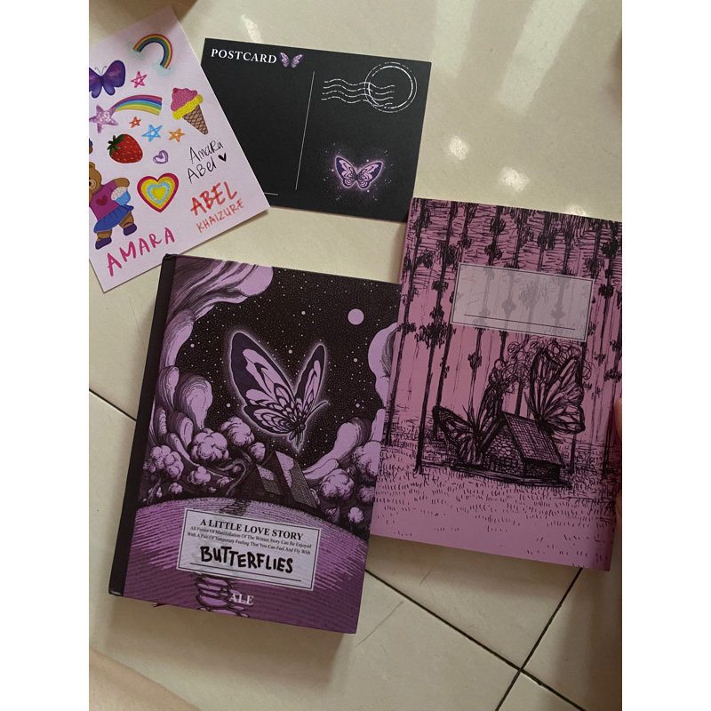 BUKU AU BUTTERFLIES PRELOVED