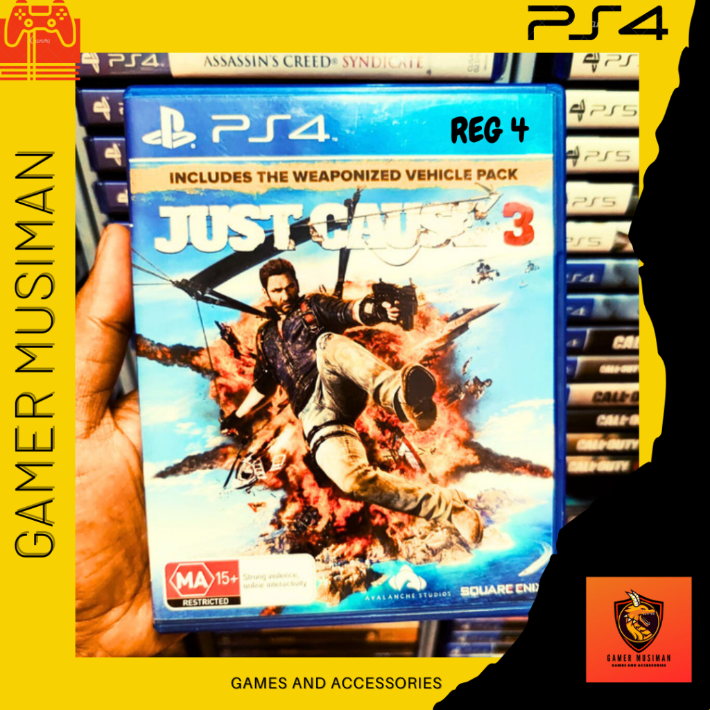 BD PS4 JUST CAUSE 3 - SECOND MURAH