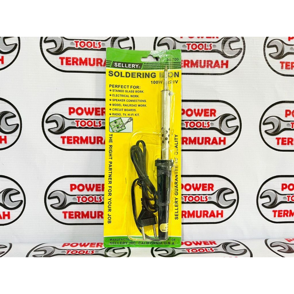 

Solder Patri Listrik 100Watt Soldering Iron Sellery 96-700 Tri