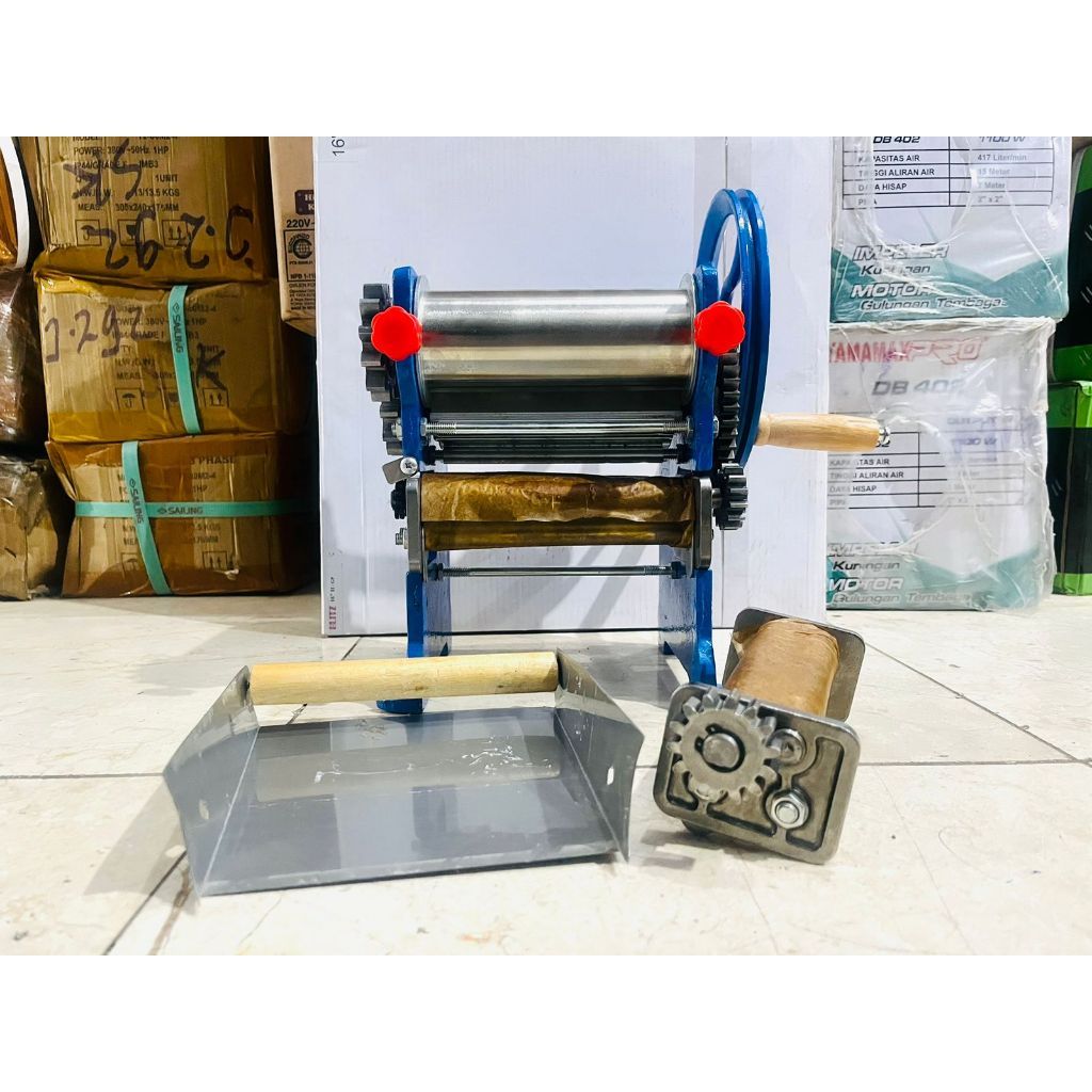 

SEAGUL150-4/ Gilingan Mie Manual - Mesin Cetak Mie Manual / Noodle Maker