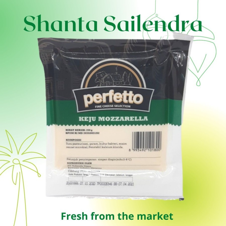 

KEJU MOZZARELLA PERFETTO 250 GRAM